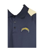 Chargers NFL Golf Polo Shirt Mens sz XL Navy Blue Logo Embroidered White - $562.95 MXN