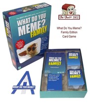 What Do You Meme? Family Edition Card Game - used comes in original packaging - $9.95
