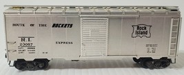Rock Island R.I.  20067 HO Scale Metal &amp; Wood Boxcar Rare - $48.92