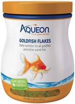 Aqueon Goldfish Flakes Daily Nutrition - All Goldfish, Pond Fish - 2.29 oz - £8.57 GBP