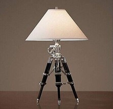 Royal Marine Tripod Table Lamp Vintage Rustic Home &amp; Office - £157.95 GBP