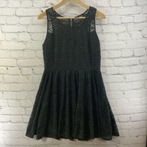 Heart Soul Dress Womens Sz XL Black Lace Eyelet  - $14.84