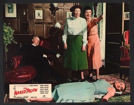 Naked Truth Lobby Card- Peggy Mount, Shirley Eaton, and Dennis Price. - £25.70 GBP