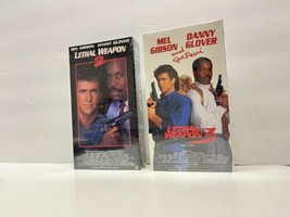 Lethal Weapon 2 (VHS, 1991) &amp; 3 (VHS) Mel Gibson Danny Glover New &amp; Sealed - £23.70 GBP
