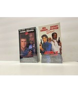 Lethal Weapon 2 (VHS, 1991) &amp; 3 (VHS) Mel Gibson Danny Glover New &amp; Sealed - £23.21 GBP