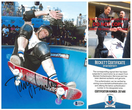 Tony Hawk legendary skateboarder signed 8x10 Photo proof Beckett COA,autographed - £140.22 GBP