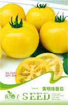 1 Original pack, 20 seeds / pack, Roma Yellow Little Tomato Plant, Organ... - £10.78 GBP