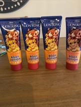 Disney Lion King Body Lotion Citrus Scent 3 Fl Oz Each. Set Of 4 New &amp; Sealed - £10.06 GBP