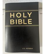 Holy Bible US Veteran Armed Services Ministry Softcover - €18,52 EUR