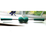 NIKKEN Therapeutic Mag Creator Magnetic Back &amp; Body Massage Roller Green... - £77.53 GBP