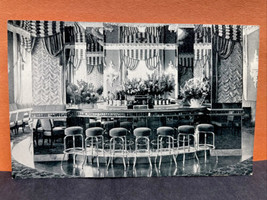 Postcard Interior Mayfair Room Cocktail Lounge Hotel Penn Alto Hanson Al... - £2.58 GBP