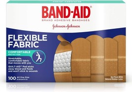 534444BX - Band-Aid Flexible Fabric Adhesive Bandage 1 x 3 - £19.97 GBP