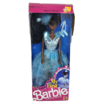Vintage 1991 My First Barbie Doll # 3861 Black Ballerina In Original Box Mattel - £36.45 GBP