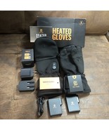 Electric Heated Gloves Full &amp; Half Finger Warmer Winter Mitten Gloves NE... - $49.49