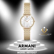 Emporio Armani Damen-Armbanduhr AR11007 aus Edelstahl mit... - £104.64 GBP
