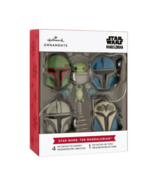 Hallmark Star Wars: The Mandalorian Mini Christmas Tree Topper &amp; Ornamen... - $23.75