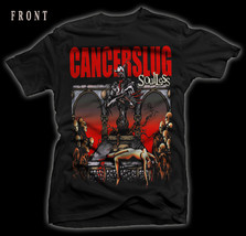 CANCERSLUG-Soulless, Black T-shirt Short Sleeve (sizes:S to 5XL) - £15.09 GBP