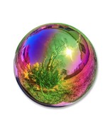 Gazing Mirror Ball - Stainless Steel - by Trademark Innovations (Rainbow... - £57.16 GBP