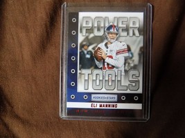 2016 panini rookies &amp; star eli manning power tools insert #12 giants - £2.41 GBP