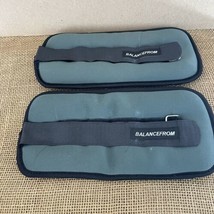 Balancefrom 3 LB Set of 2 Arm Ankle Wrist Wrap Around Weights - £22.88 GBP