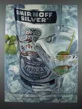 1975 Smirnoff Silver Vodka Ad - £14.56 GBP