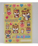 2002 Sanrio Coro Coro Kuririn Hamsters Plastic Desk Mat - €13,89 EUR