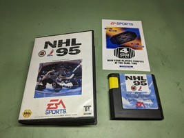 NHL 95 Sega Genesis Complete in Box - £4.59 GBP