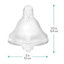 6 Piece Balance Plus Wide Neck  Slow Flow Nipples for The Balance Plus Wide - $367.52 MXN