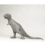 Marx Tyrannosaurus Rex Figure Vintage Marbled Dark Gray PL-977 Skinny T-Rex - £76.24 GBP