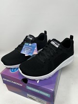 Skechers Slip-ins BOBS Squad Chaos Sneakers Black White Size 6.5 - $49.49
