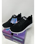 Skechers Slip-ins BOBS Squad Chaos Sneakers Black White Size 6.5 - $49.49
