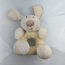 Mamas And Papas Stuffed Plush Puppy Dog Bunny Rabbit Baby Rattle Soft Lo... - $369.71 MXN