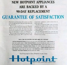1962 Hot Point Appliances Advertisement Washer Dryer Refrigerator Stove ... - $19.99