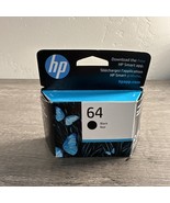 HP 64 Black Ink Cartridge (N9J90AN#140) Genuine OEM Original New Sealed ... - $374.49 MXN