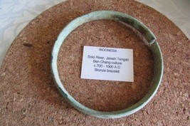 Ancient Indonesia Bronze Bracelet 700-1000 AD - £34.62 GBP