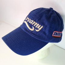 Snickers Creamy Baseball Cap Hat Blue Adjustable strap back - £10.07 GBP