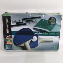 Emerson Portable Table Tennis Set With 2 Paddles, 3 Balls, Posts And Net  - £7.95 GBP