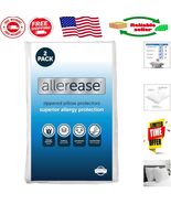 Set of 2 AllerEase Standard/Queen Pillow Protectors - Allergy &amp; Moisture... - $420.09 MXN