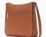Kate Spade Leila Swingpack Crossbody Brown Leather KB649 NWT $329 Retail FS - $128.69