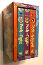 2008 Disney Winnie Pooh Eeyore Tigger Piglet Audio CD Friends Puffy Book Set New - £35.07 GBP