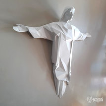 Christ the Redeemer papercraft template - £7.99 GBP