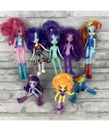 My Little Pony Equestria Dolls 5 9&quot; Dolls and 3 4.5&quot; Dolls Lot of 8 - £19.85 GBP