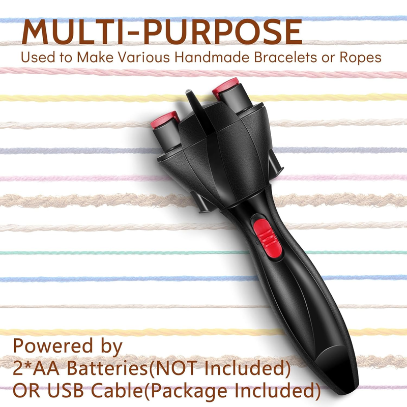 2 Pcs Automatic Hair Braider Electric Machine DIY Styling Hair Braiding Twister  Item image 6