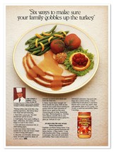 Heinz Turkey Gravy Chef Byron Bardy Vintage 1986 Full-Page Print Magazine Ad - £7.63 GBP