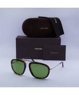 Tom Ford FT0453 52N Dark Havana/Gold/Green 57-18-140 Sunglasses New Auth... - $262.14
