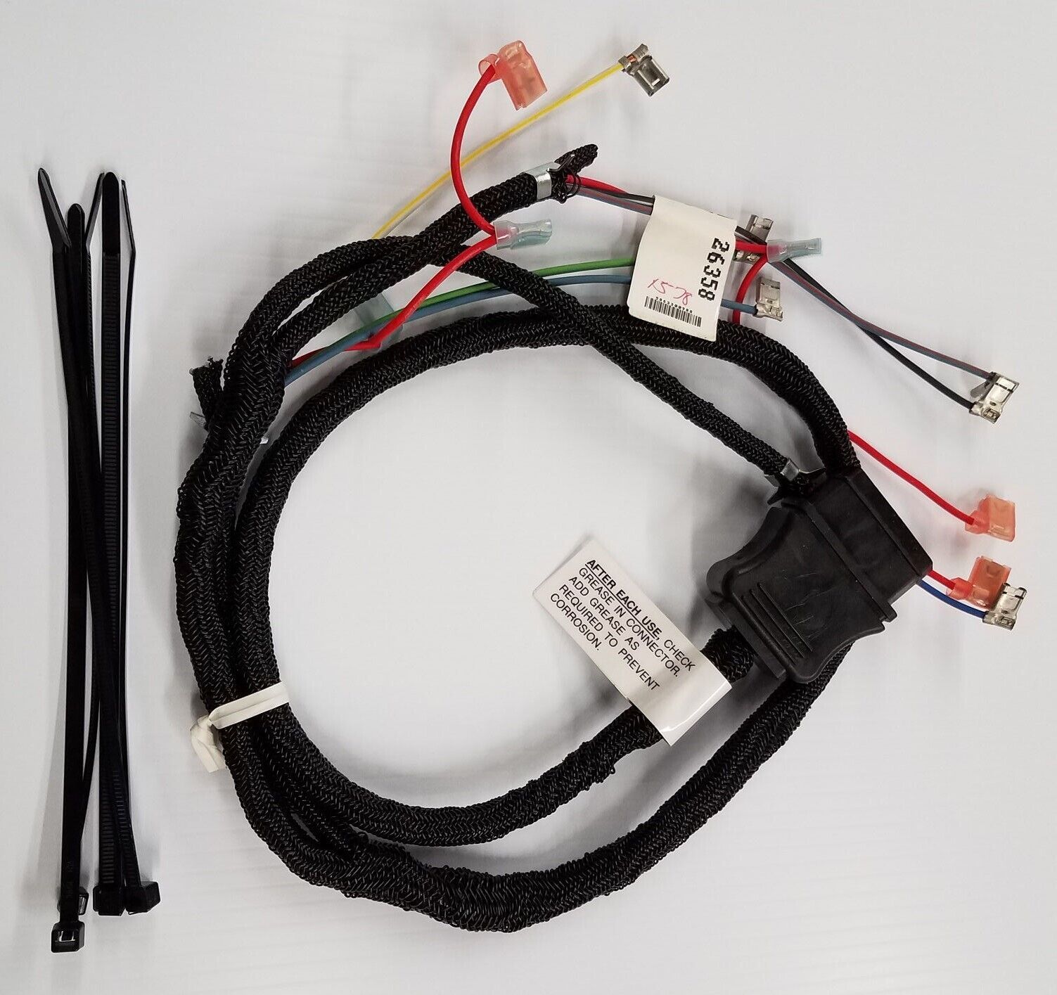 Primary image for Western Plow Part # 26358 - 7 Pin Plow Side Pump Plug Wiring Harness for V Plow