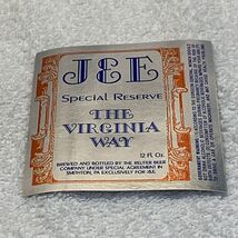 J&E Special Reserve The Virginia Way Reuter Beer Co Vintage Beer Label N... - €4,28 EUR J&E Special Reserve The Virginia Way Reuter Beer Co Vintage Beer Label N... - €4,28 EUR