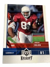 2005 Upper Deck Kickoff #2 Anquan Boldin Arizona Cardinals - £0.86 GBP