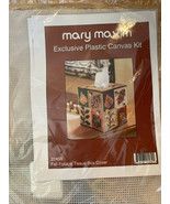 Mary Maxim Plastic Canvas Tissue Box Cover Kits Lot of 3 NEW - $28.49