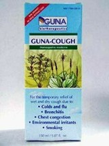 NEW Guna Inc. GUNA Cough for Colds Flu Bronchitis and Chest Congestion 150 mL - £20.14 GBP
